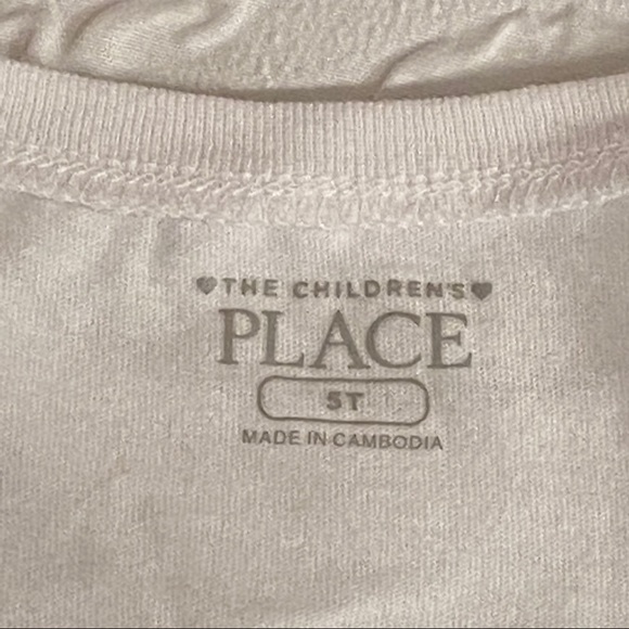 Children’s Place Birthday Princess T-shirt Size 5T - Picture 4 of 5